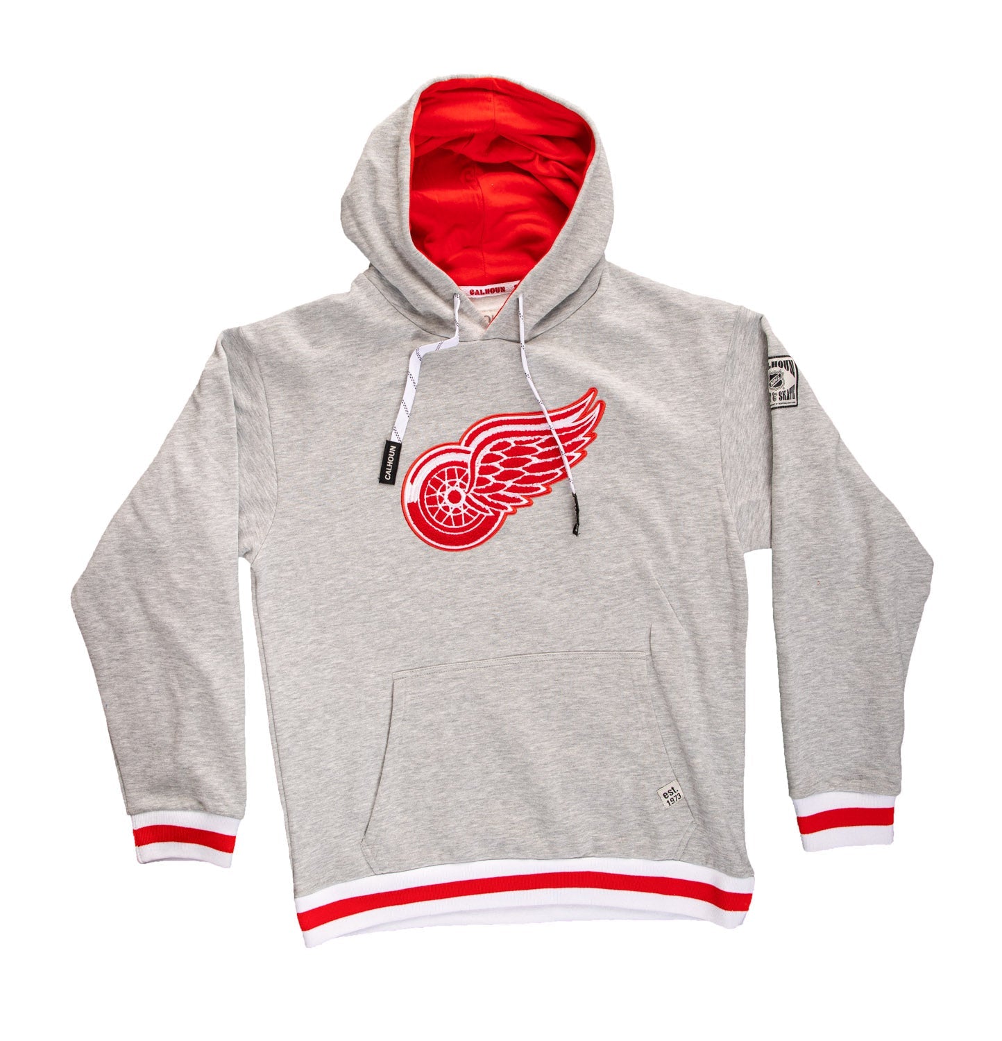Detroit Red Wings "Muskoka Style" Premium Chenille Woven Logo Hoodie