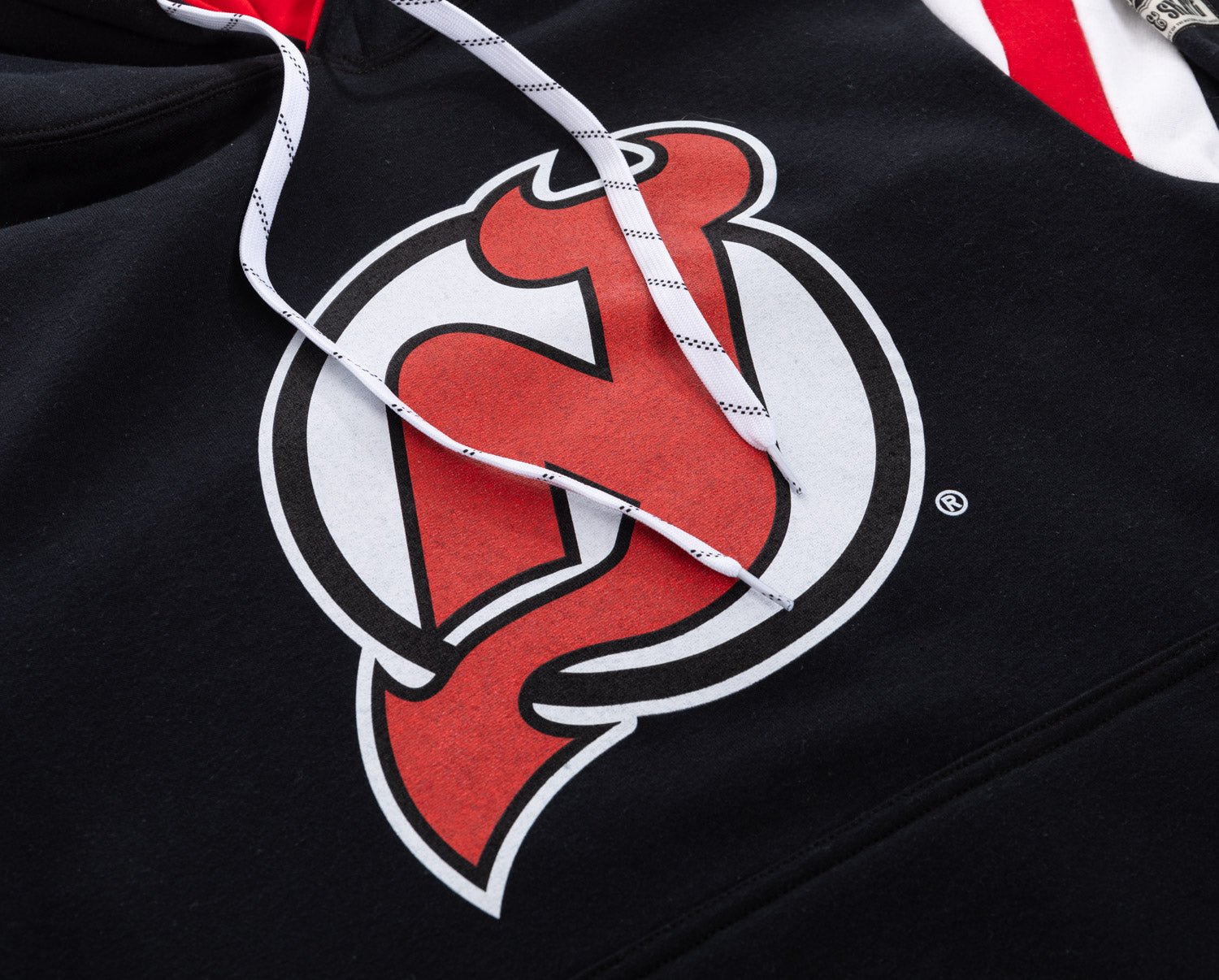 New Jersey Devils Varsity Retro Style Hoodie