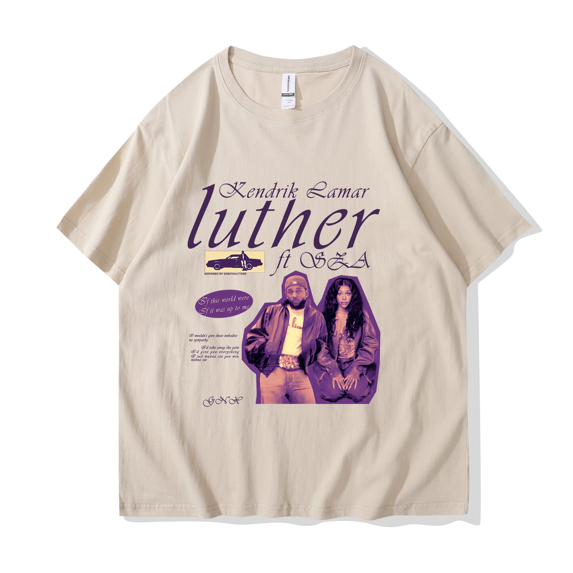 SZA Kendrick Lamar TShirt Luther New Album Tees Men Wom en H