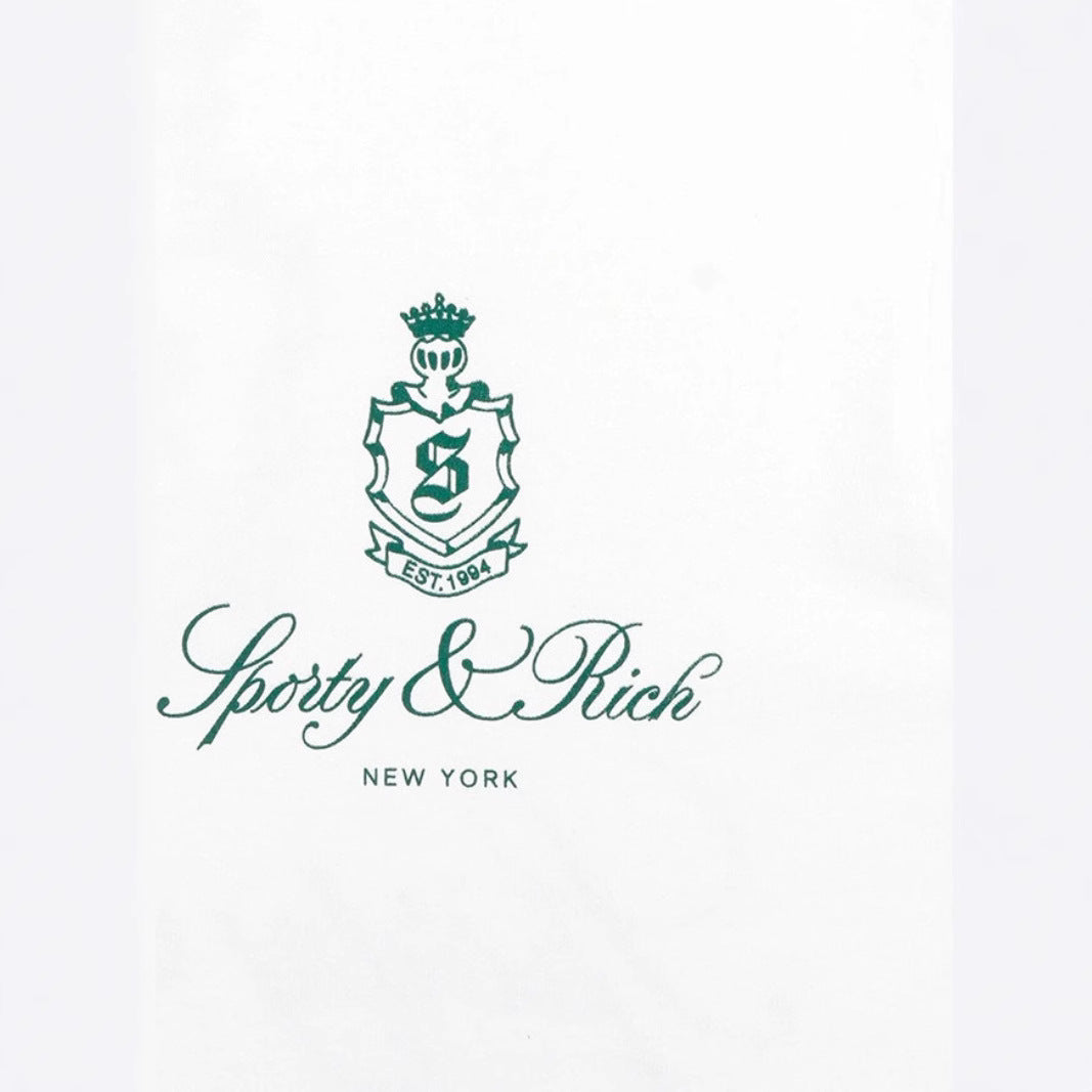 Sport&rich Men T-shirt Brand Short Sleeve Print Tshirt