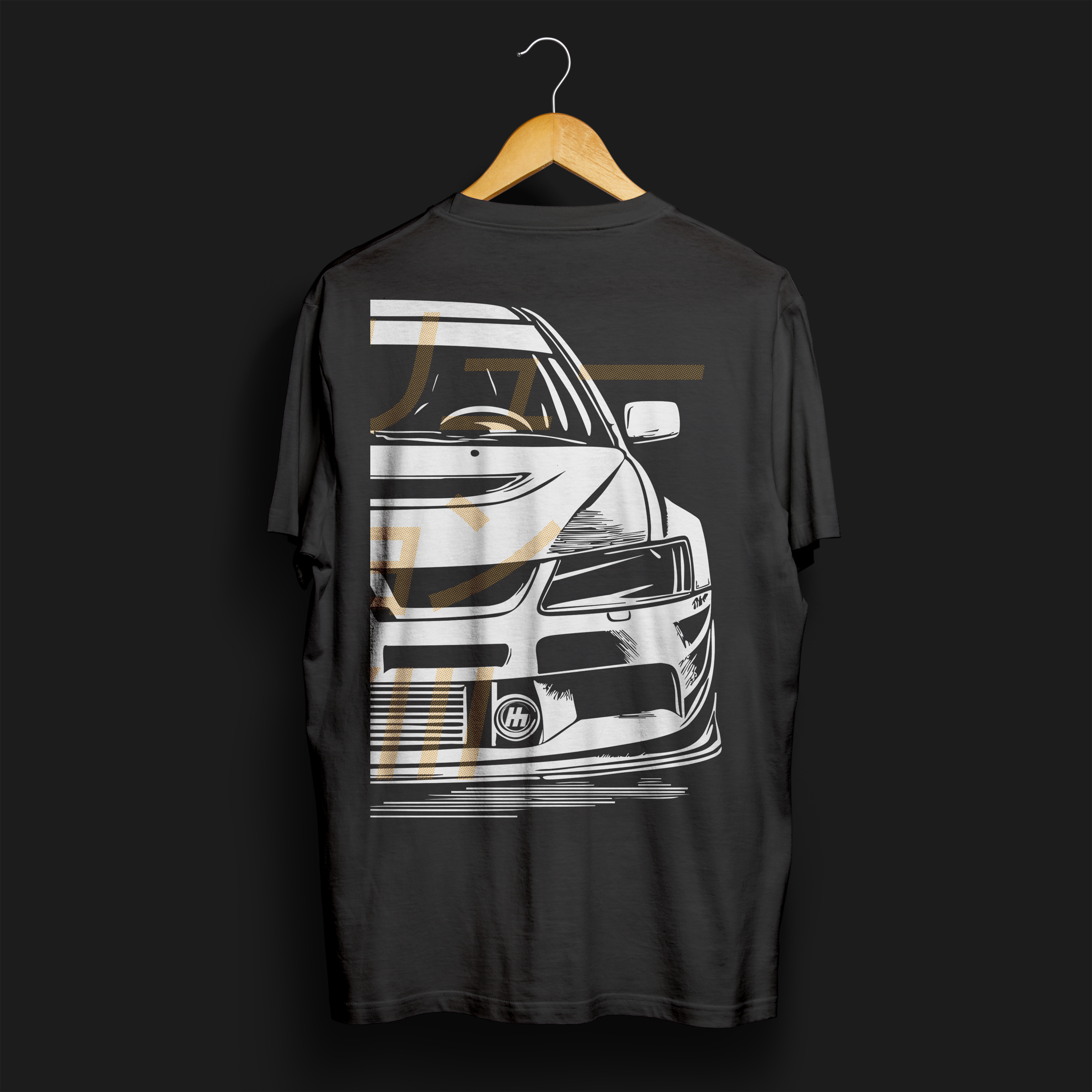 Evo VIII - ClutchCloth Automotive Graphic T-Shirt