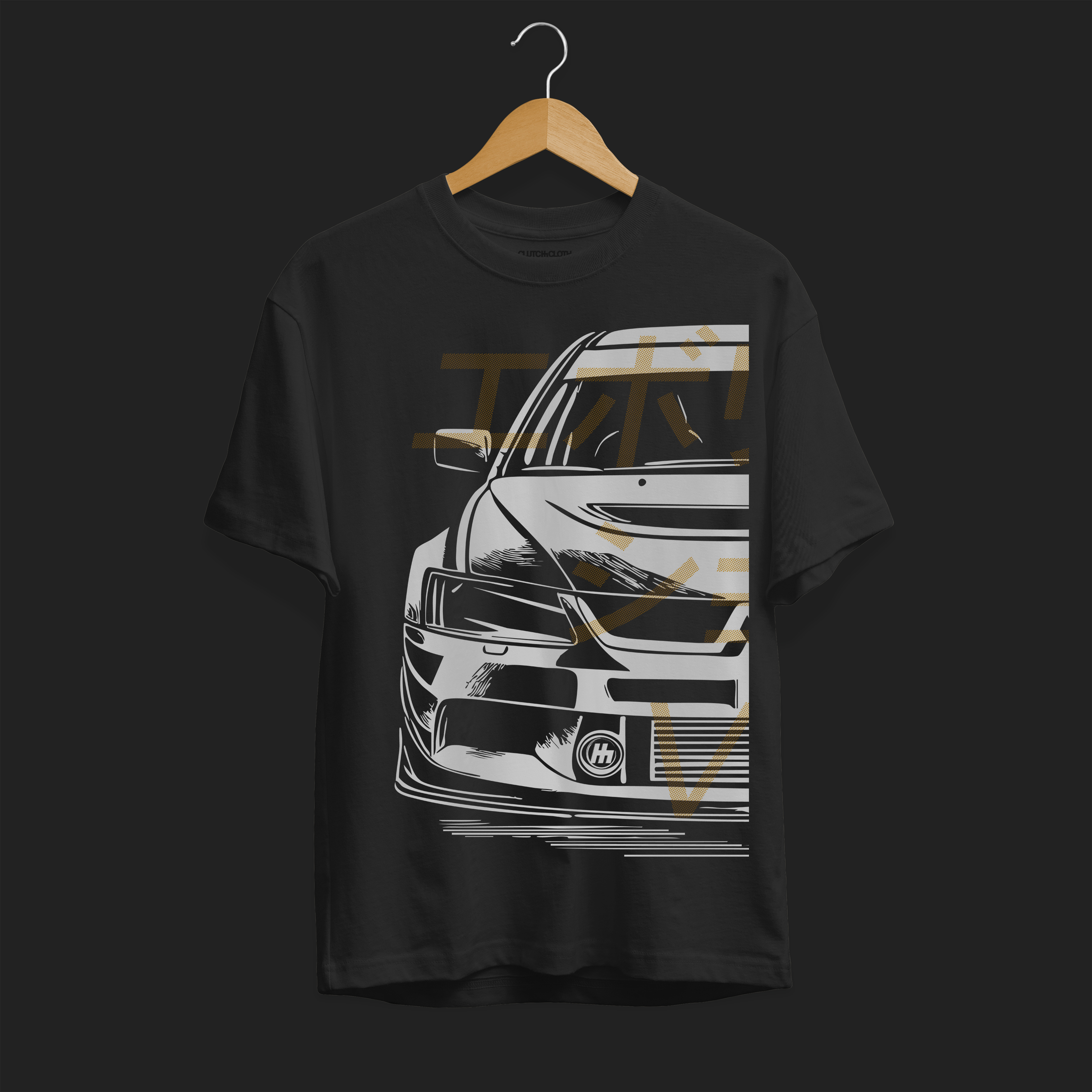 Evo VIII - ClutchCloth Automotive Graphic T-Shirt