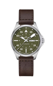 Hamilton Khaki Aviation Pilot Day Date Watch H64635560