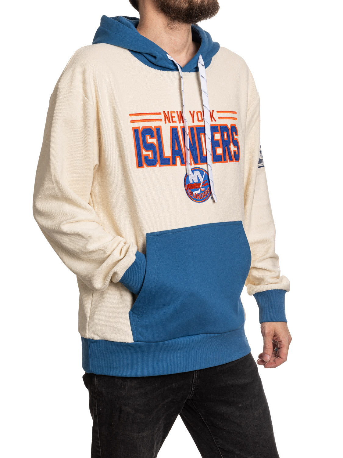 New York Islanders NHL Unisex Reverse Terry Retro Premium Hoodie