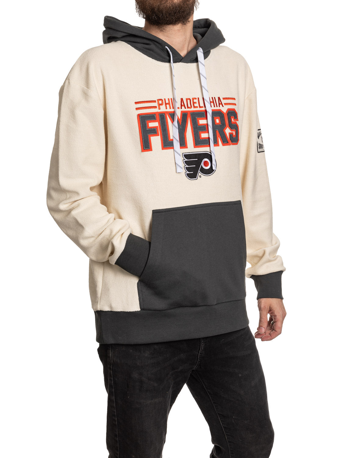 Philadelphia Flyers NHL Unisex Reverse Terry Retro Premium Hoodie