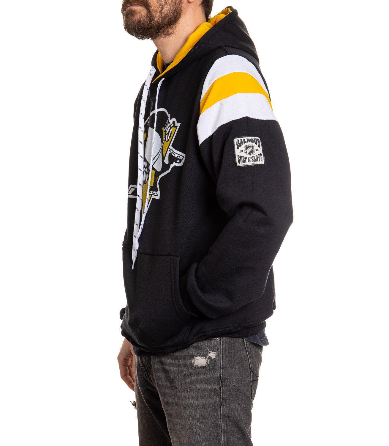 Pittsburgh Penguins Varsity Retro Style Hoodie