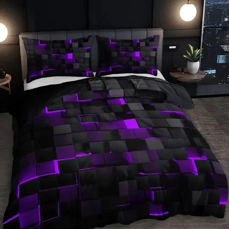 Nordic Chic Geometric Bedding Set