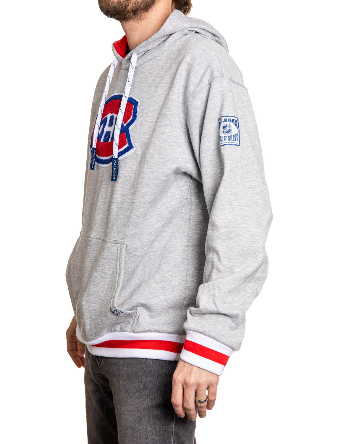 Montreal Canadiens "Muskoka Style" Premium Chenille Woven Logo Hoodie
