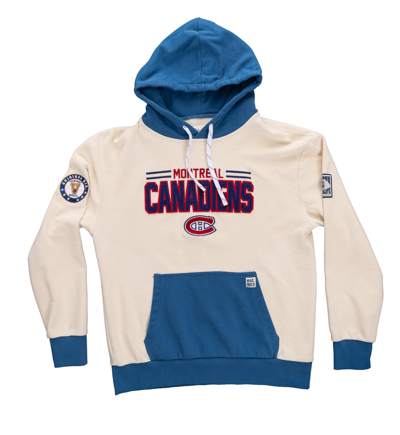 Montreal Canadiens NHL Unisex Reverse Terry Retro Premium Hoodie