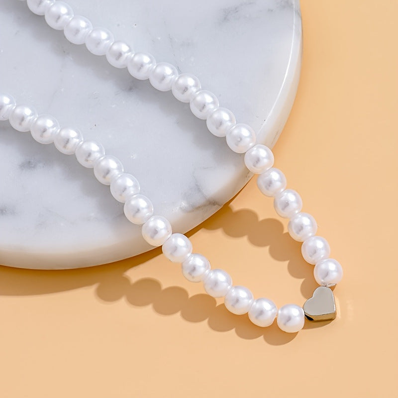 Women's Special-interest Design Peach Heart Necklace