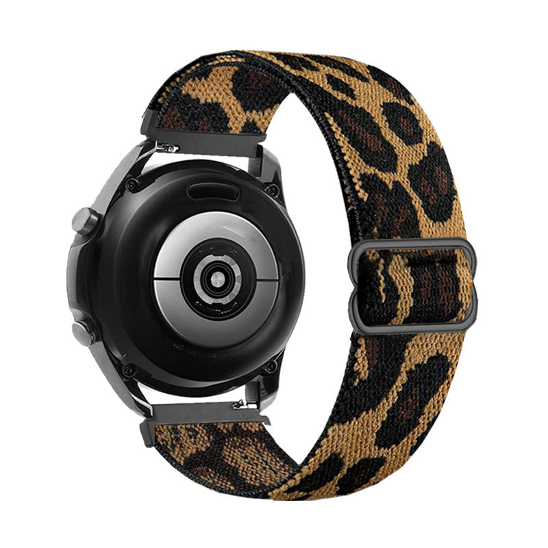 Quick Release Elastic Polyester Woven Strap