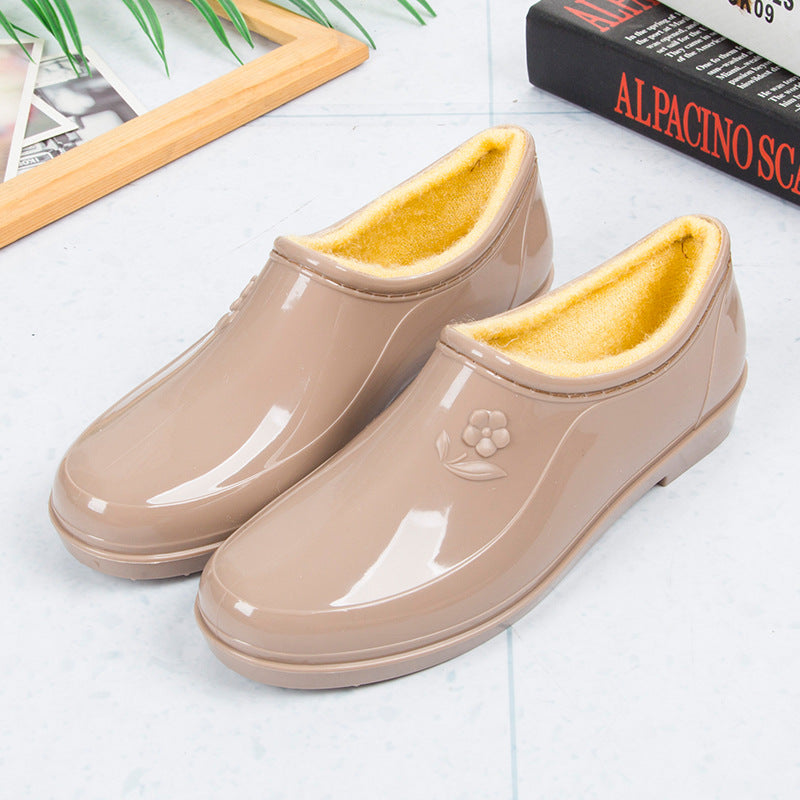 Women's Flat Non-slip Short Rain Boots