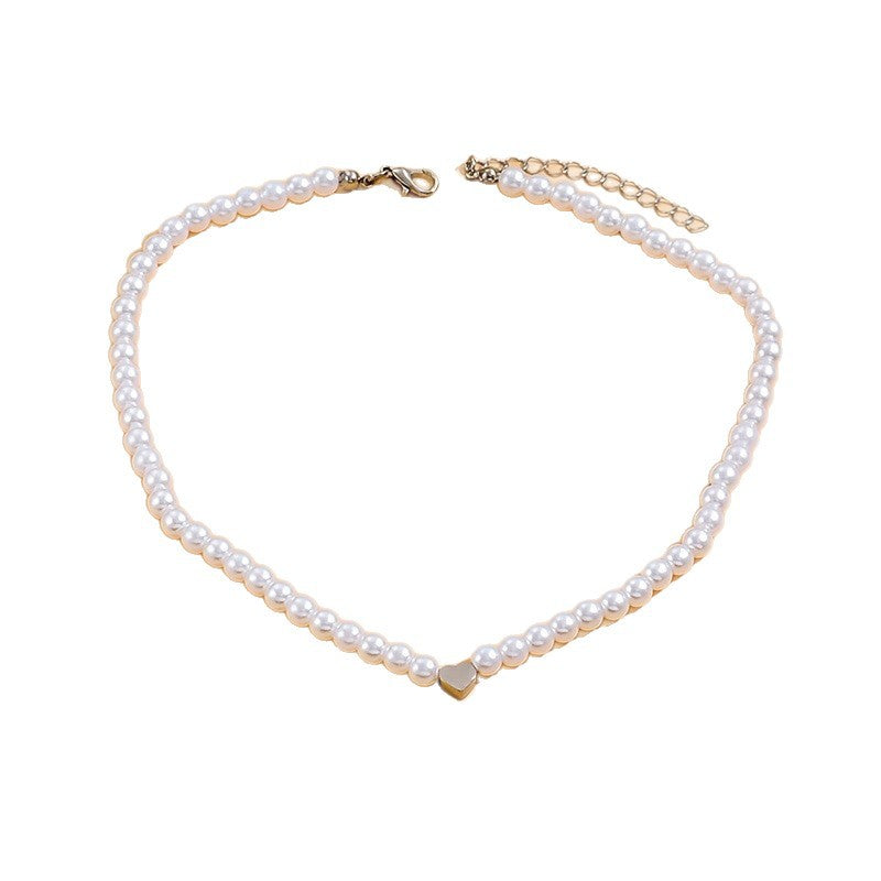 Women's Special-interest Design Peach Heart Necklace