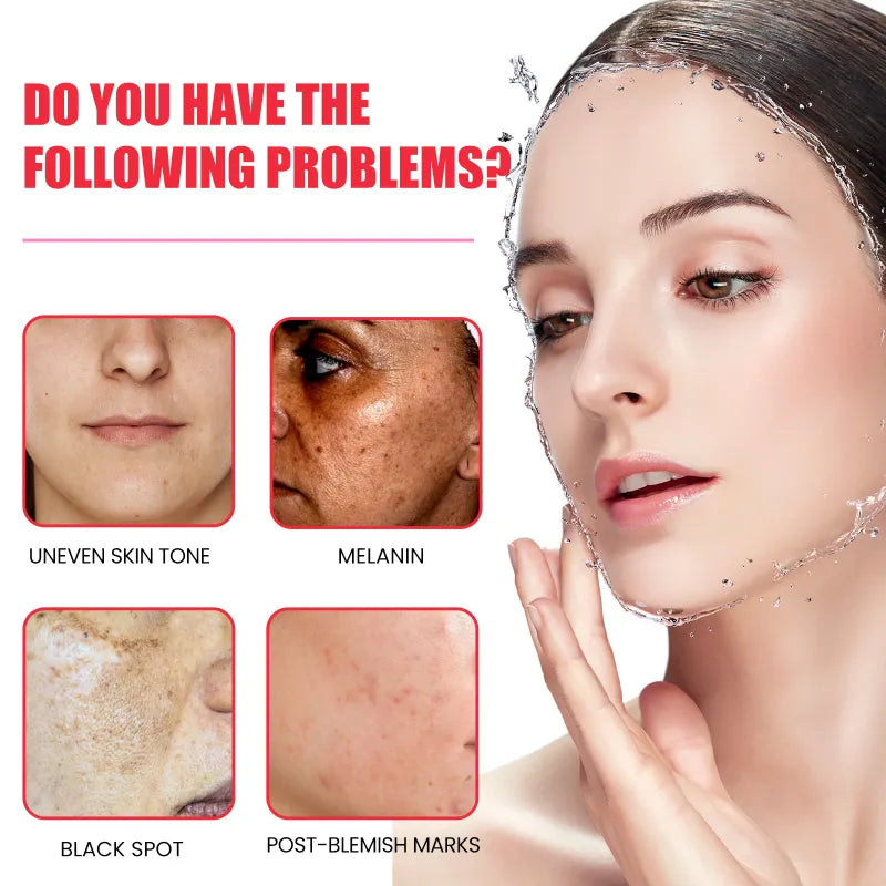 Fade Skin Spots Melanin Hydrating Skin Brightening Lotion