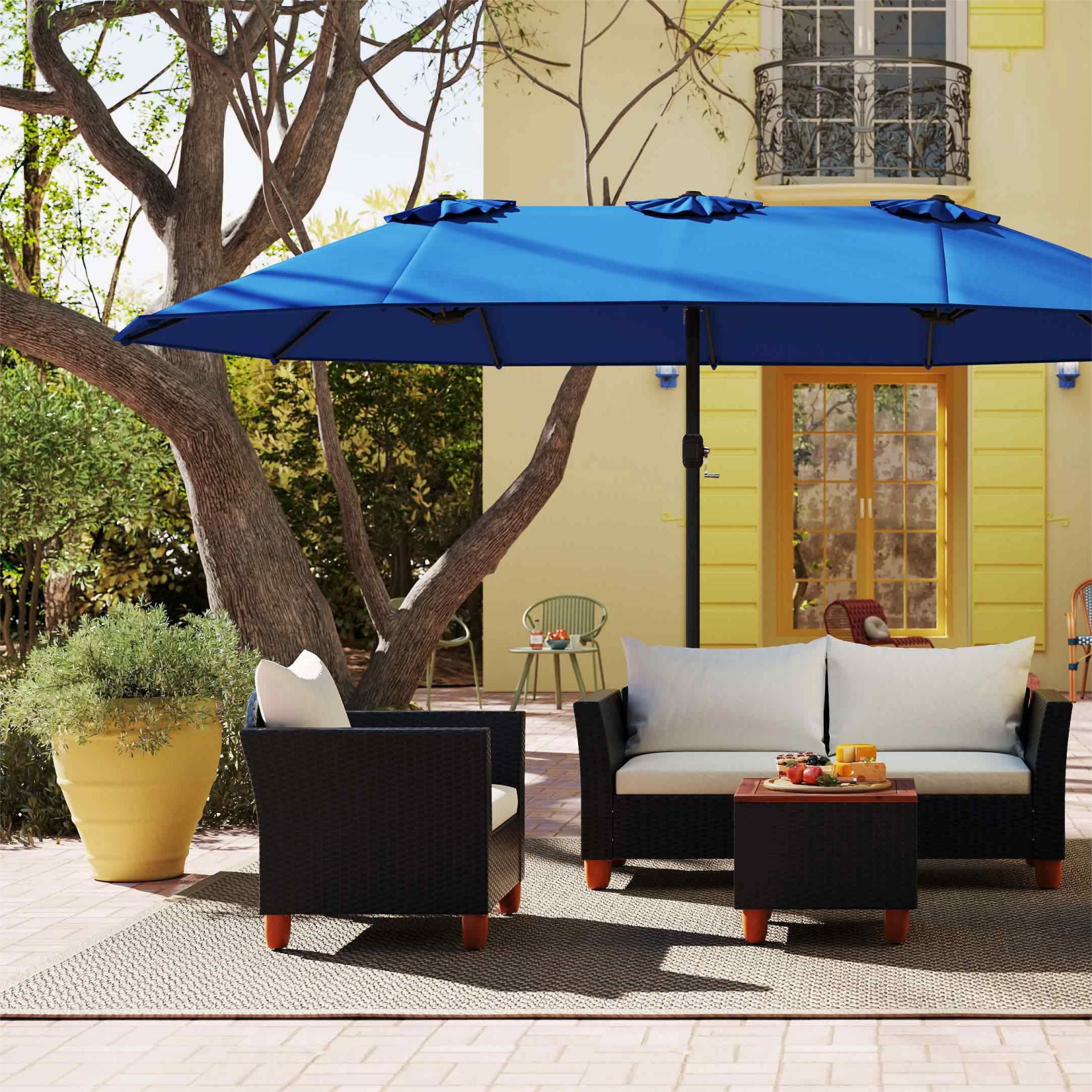 Outdoor Paradise 7-Piece Patio Relaxation Set