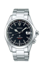 Seiko Prospex 'Sharks Tooth' Black Dial Alpinist Mens Watch SPB117J1