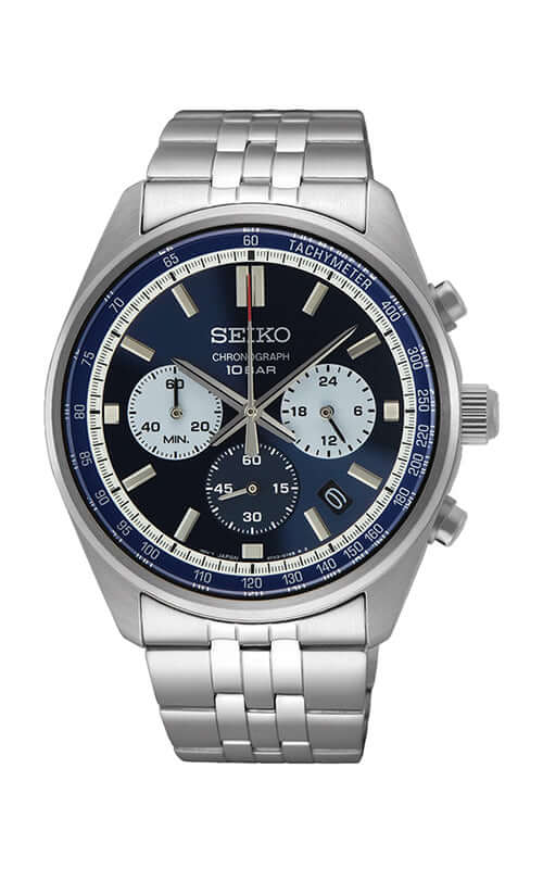 SEIKO Chronograph Quartz Blue Dial SSB427P1