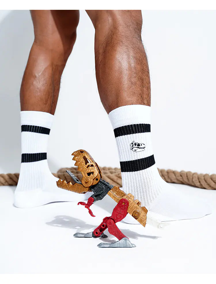 Men's Dino Dash Embroidered Socks
