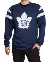 Toronto Maple Leafs Varsity Retro Style Crewneck Sweatshirt