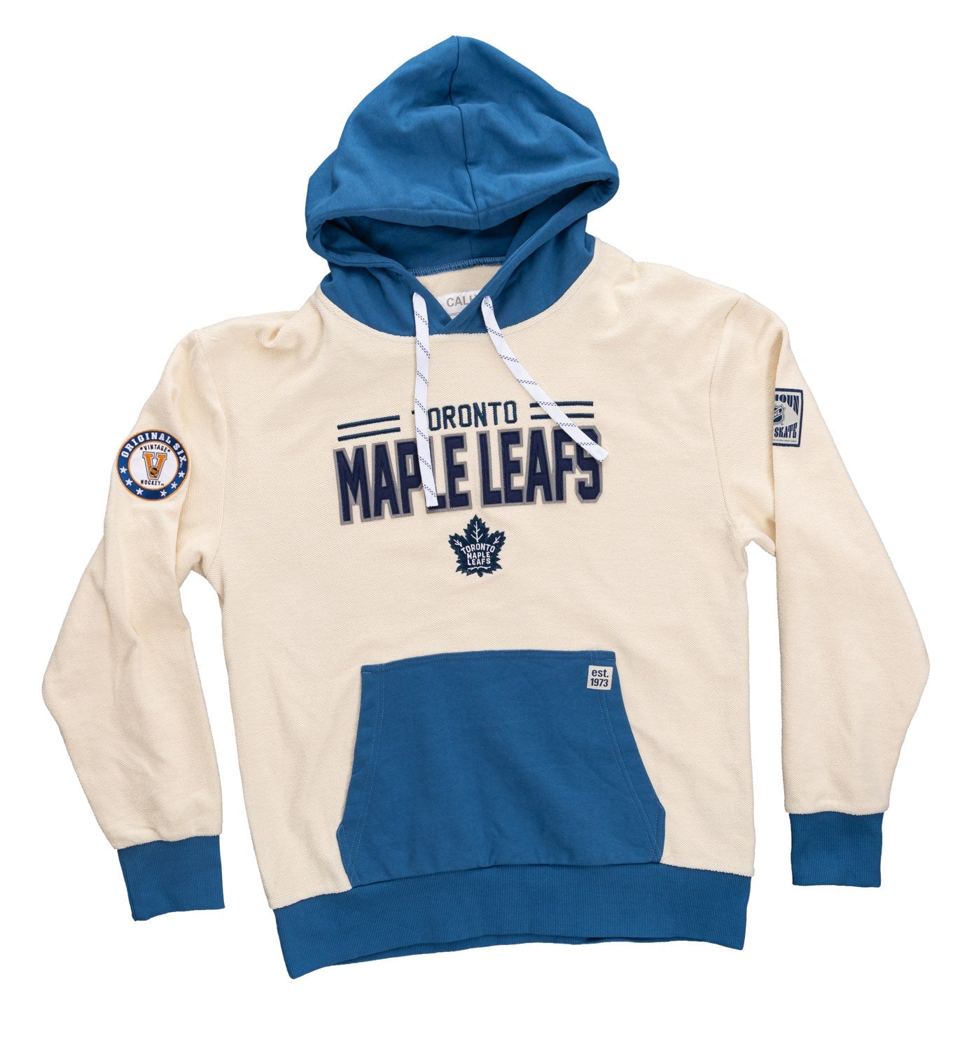 Toronto Maple Leafs NHL Unisex Reverse Terry Retro Premium Hoodie