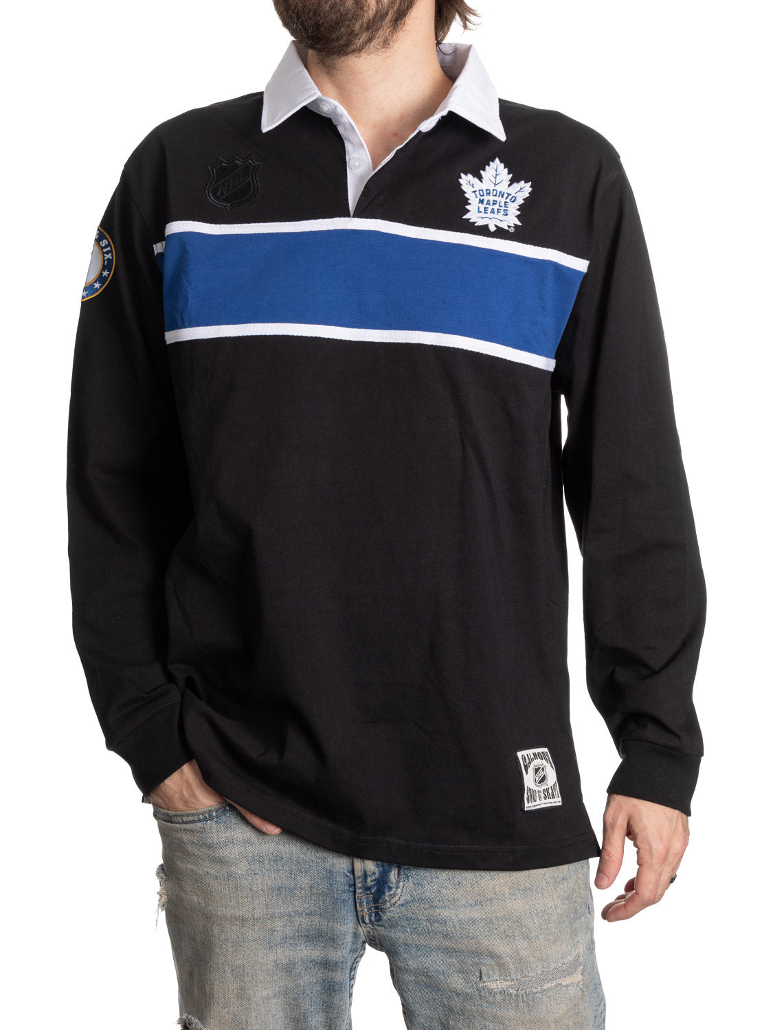 Toronto Maple Leafs Rugby Shirt Blackout Edition