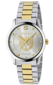 GUCCI G-Timeless Feline Dial Watch YA1264074