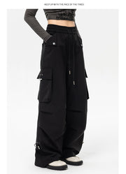 Fashion Brand High Street Hip Hop Jazz Dance Pants Sports Casual Pants Overalls Women's