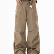 Wide-leg Overalls Men's Loose Straight Casual Feeling