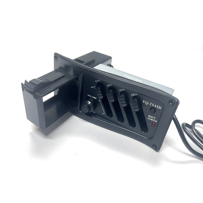 Four-section Equalizer Electric Box Piano Modification Vibration Pickup