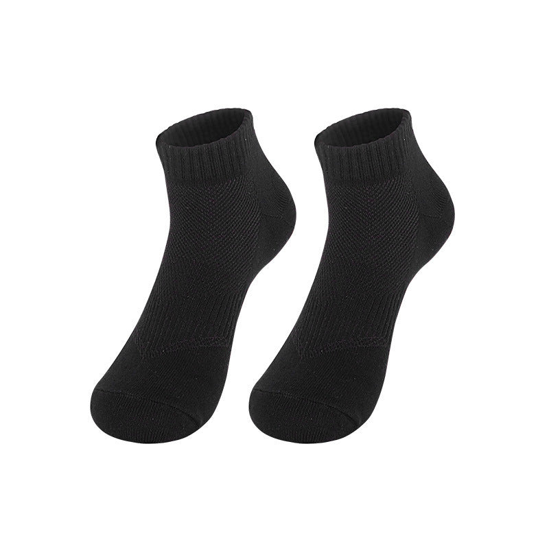 Men's And Women's Summer Thin Solid Color Mesh Socks For Running