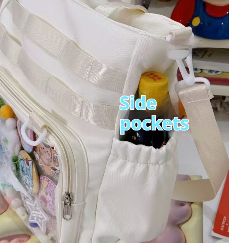 Fashion Personality Preppy Girl Large Capacity Totes