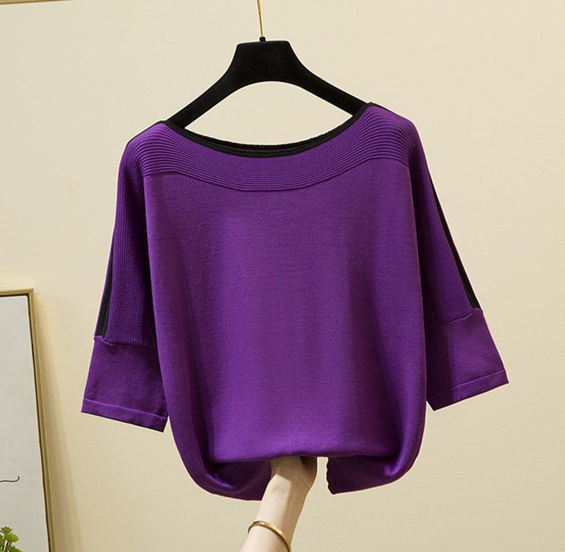 Knitwear Short Sleeve Summer Women
