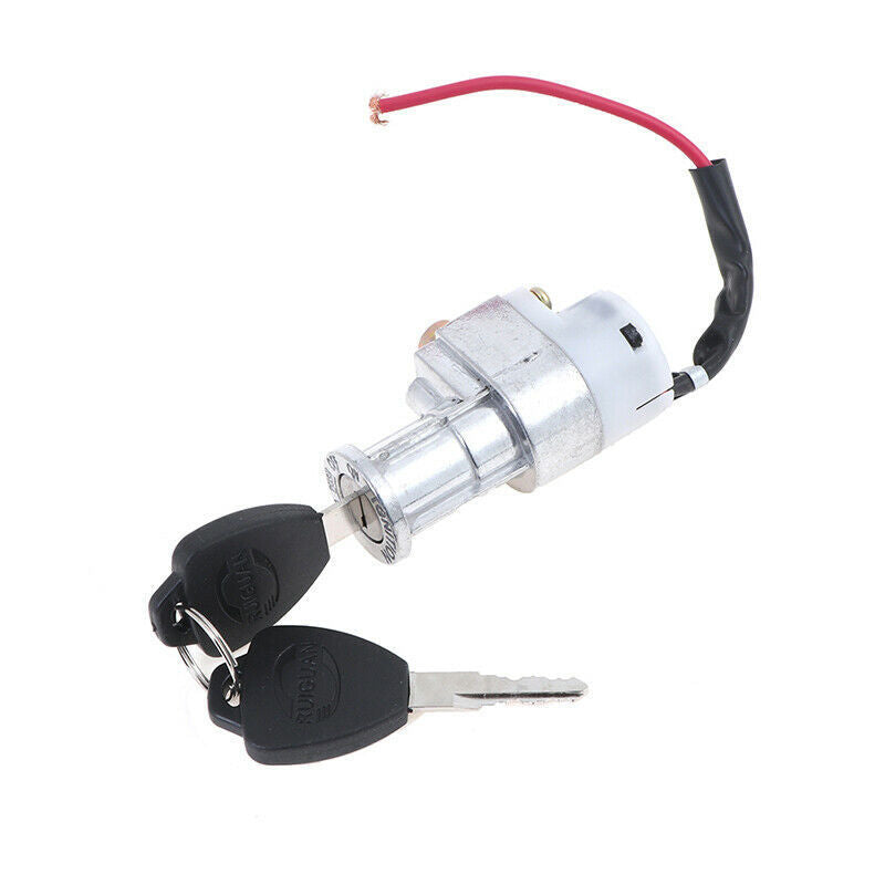 Silver Fish Type Electric Bicycle Lithium Battery Box Lock Qianhe Heart-shape Lock