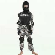 Anti-terrorist Elite Children Camouflage Cosplay Clothes