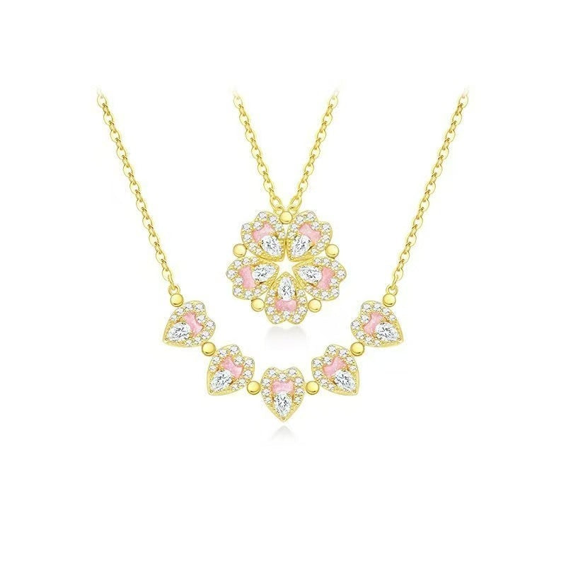 One Style For Dual-wear Summer Mori Necklace
