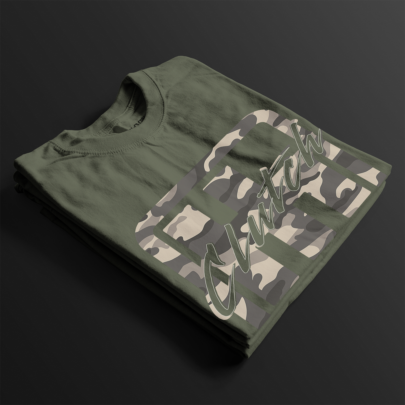 Clutch Clothing Camo Automotive Graphic T-Shirt | Mens & Womens (Unisex)