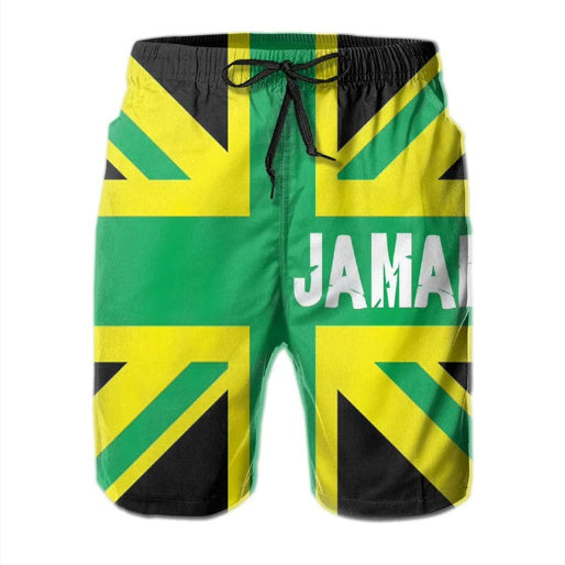 Men's 3D Digital Printing Fashion Summer Sports Beach Pants