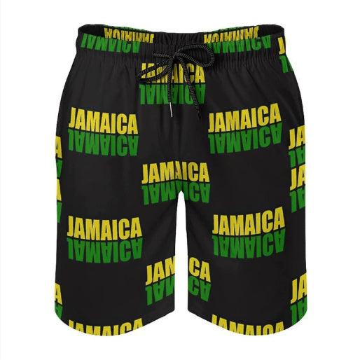 Men's 3D Digital Printing Fashion Summer Sports Beach Pants