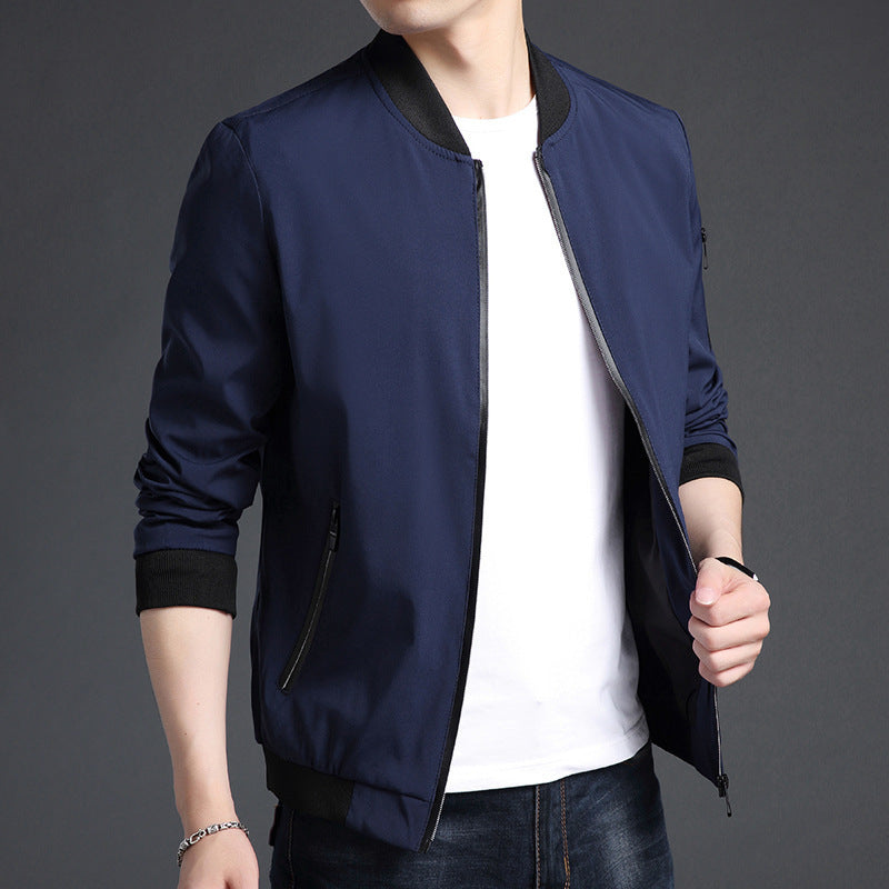 Korean-style Slim-fit Casual Trend Handsome Men's Coat