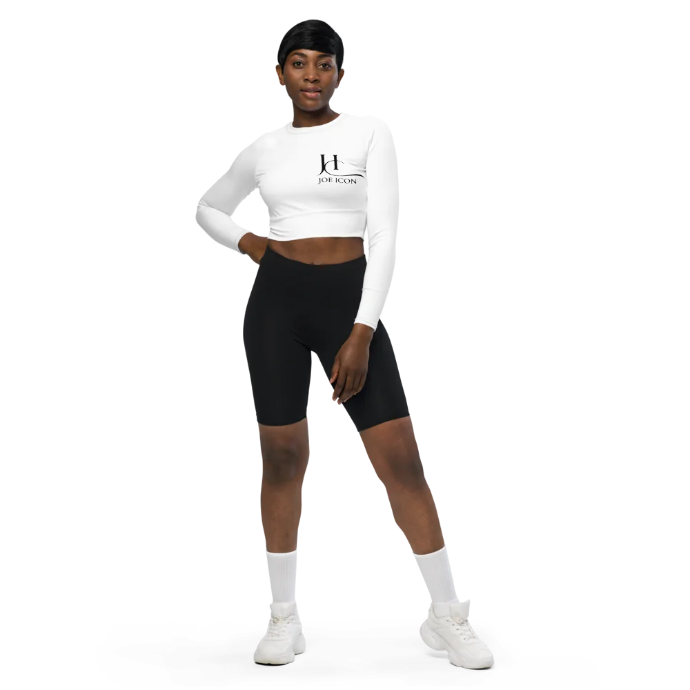 JoeIcon Recycled Long Sleeve Crop Top