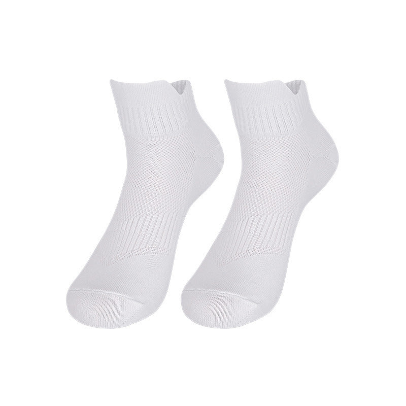 Men's And Women's Summer Thin Solid Color Mesh Socks For Running