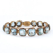 Fashion And Fully-jewelled Rock Sugar Chain Zircon Personalized Bracelet Hip-hop Fashion Creative