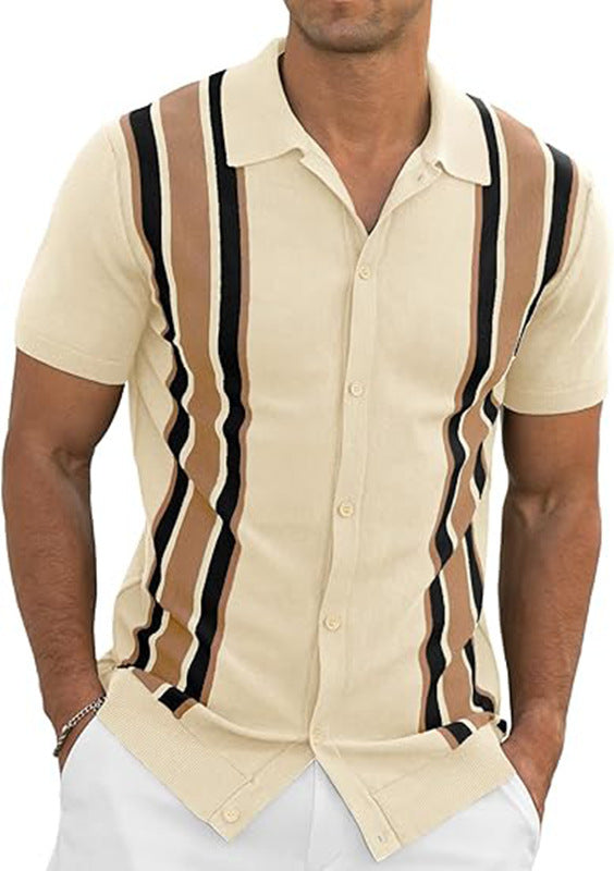 Summer New High-grade Short-sleeved Shirt For Men