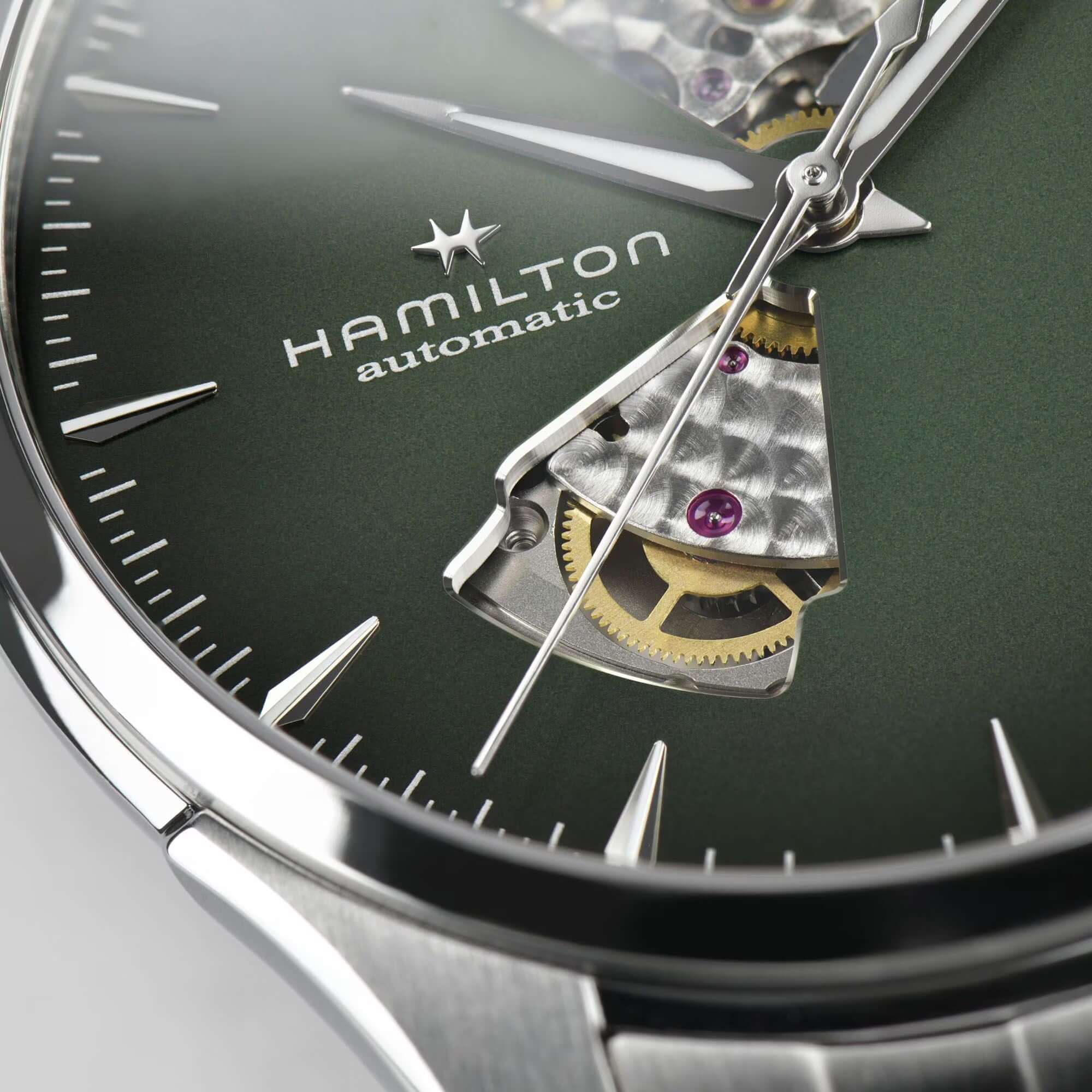 Hamilton Jazzmaster Open Heart Watch H32675160