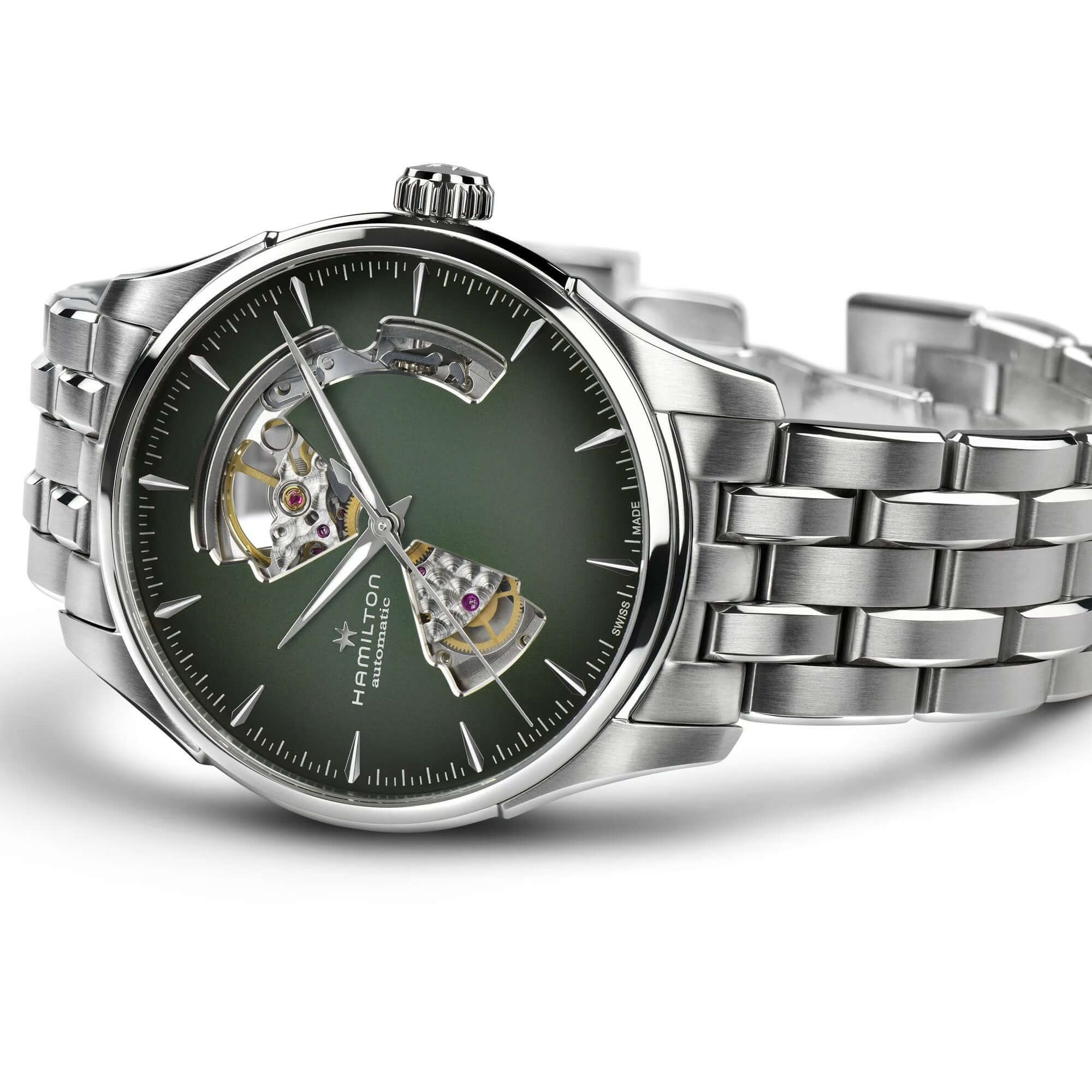 Hamilton Jazzmaster Open Heart Watch H32675160