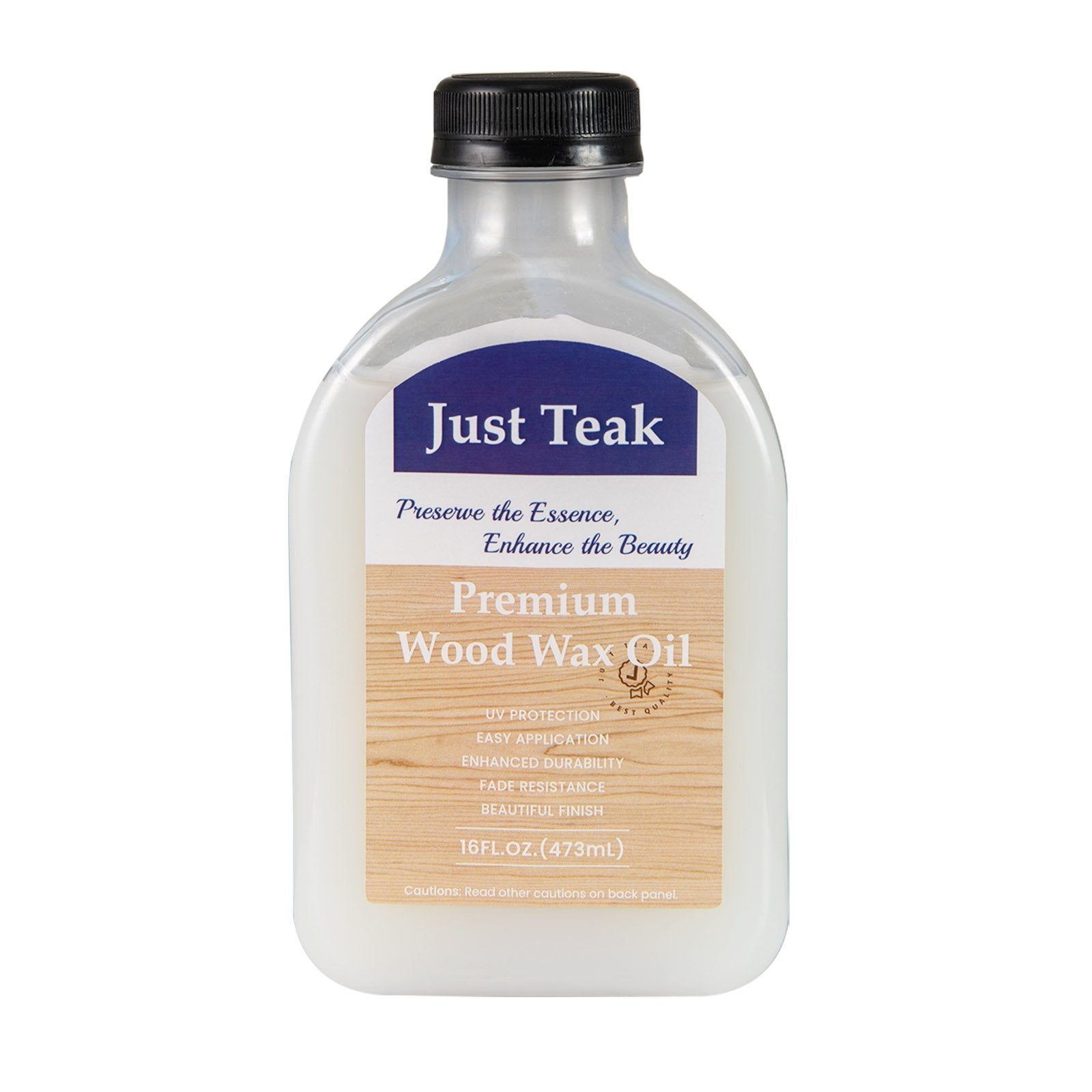 Wood Wax Oil for Outdoor and Indoor Furniture Teak Care Kit to Restore and Protect Wood