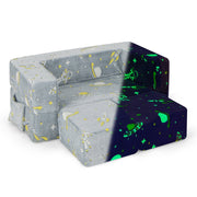 Kids Play Sofa with Ottoman and Removable & Machine Washable Cover-Gray