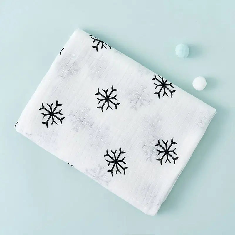 Cuddly Cotton Cartoon Baby Blanket