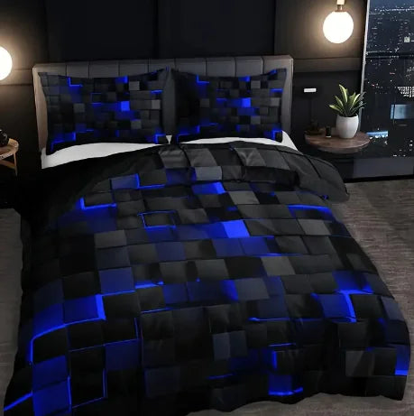 Nordic Chic Geometric Bedding Set