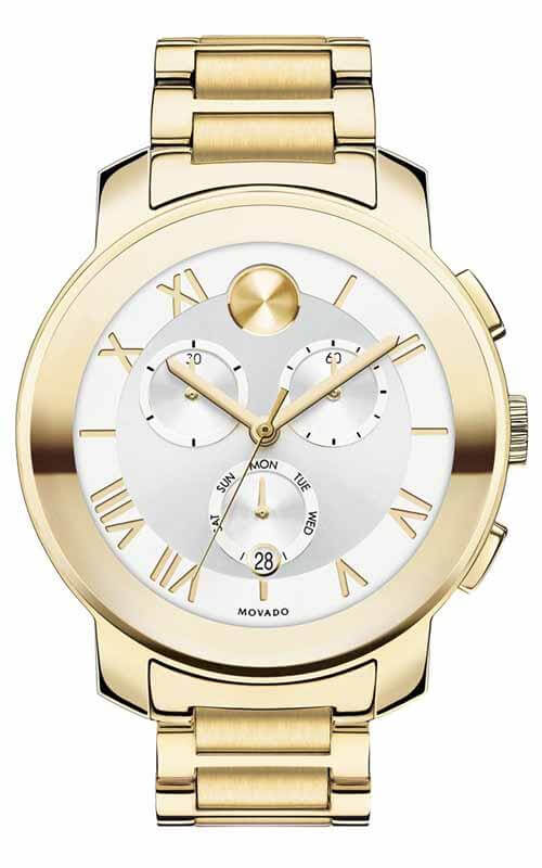 Movado Bold Date Chronograph Mens Watch (3600206)